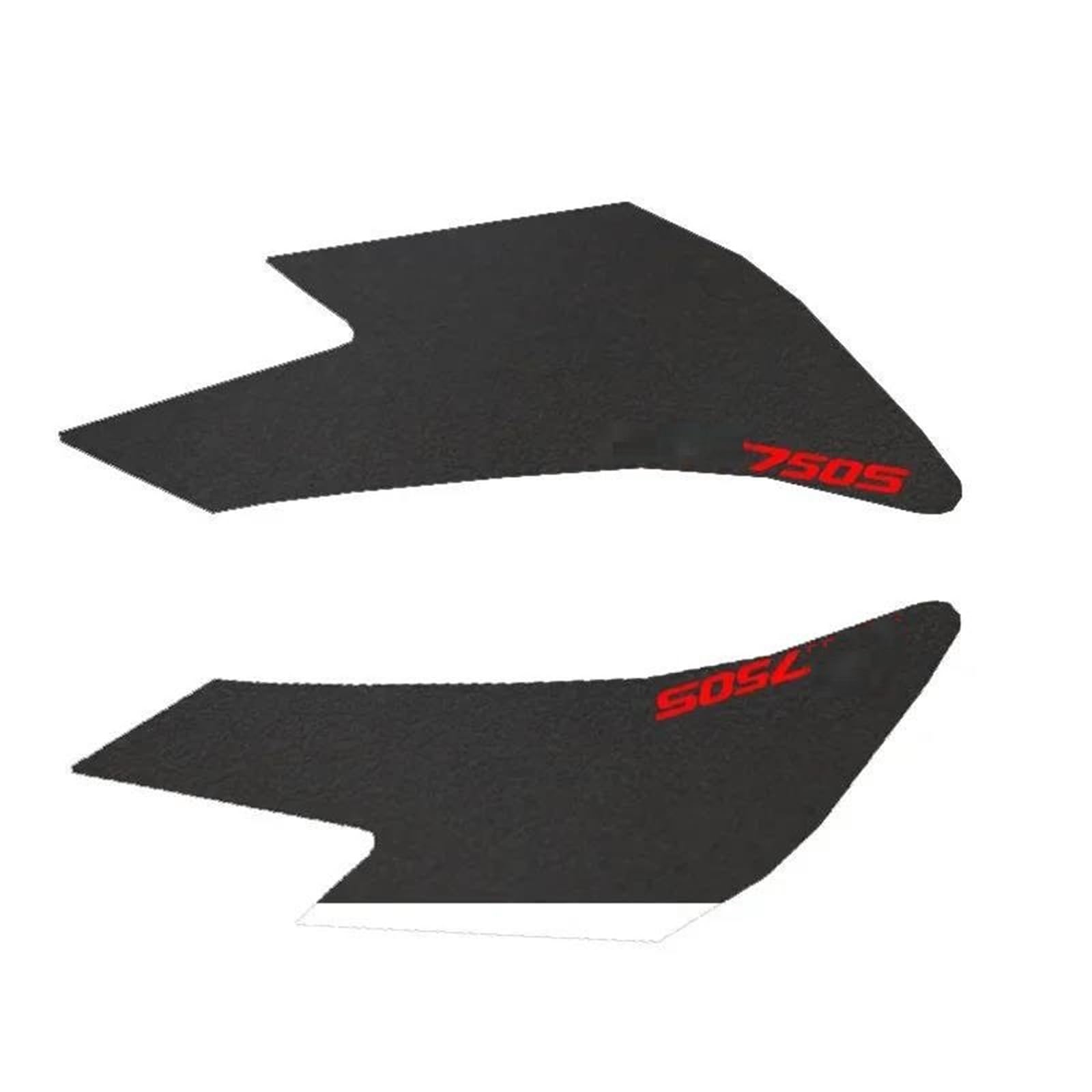 Dtsgcx Red2 Motorcycle Tank Pad Protector Sticker Decal Gas Fuel Grip Traction Side For Nc750s Nc 750S Nc750s(Red2)