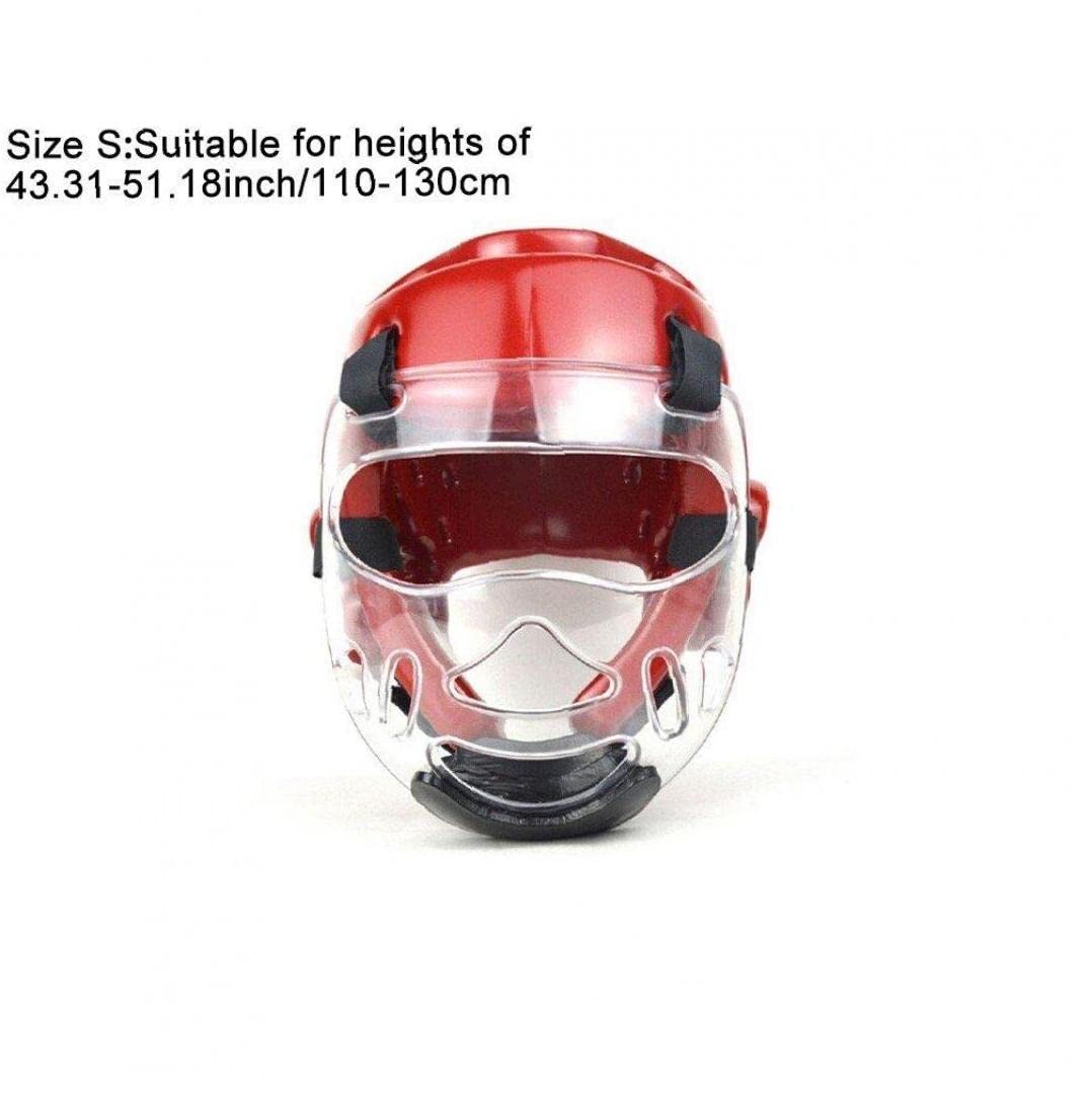 Amazon.co.jp: 子供用空手ヘルメットmma武術ヘルメット、取り外し可能 