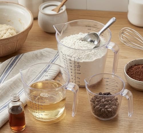 Utensilios de cocina de acero inoxidable con tabla de conversión y espátulas 5
