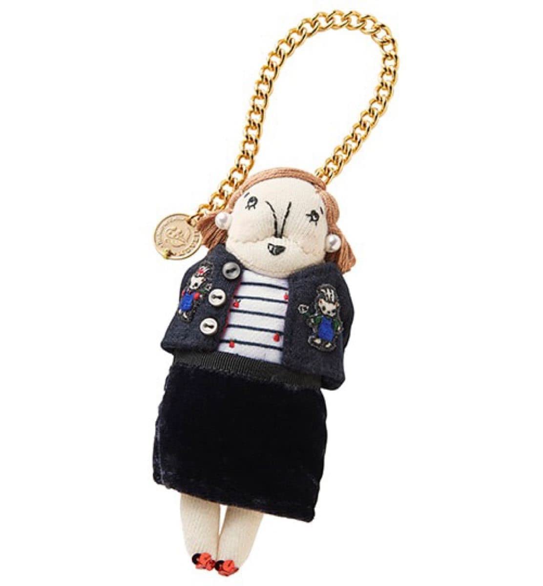 Amazon.co.jp: MUVEIL×familiar グランマ チャーム ローズ : ファッション 