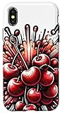 Photo Gallery custodia per iphone x/xs cherry-bomb retro anni 70 stile vintage carino Photo Gallery custodia per iphone x/xs cherry-bomb retro anni 70 stile vintage carino