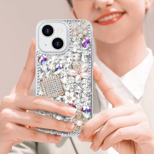 Coque iPhone 13 fleurs protection anti-rayures transparente et esthétique - 6
