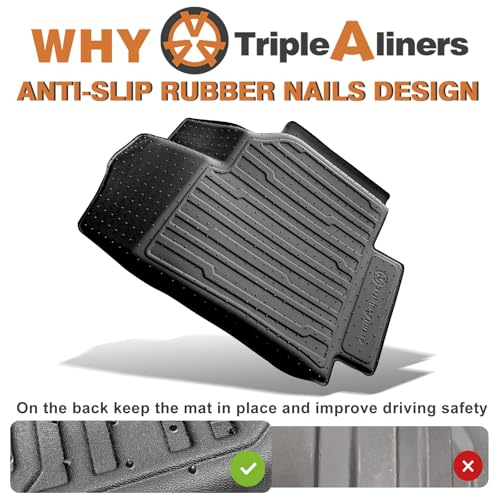 Image of TripleAliners Floor Mats for 2025 2026 Tesla Model Y Juniper,Standard Trim