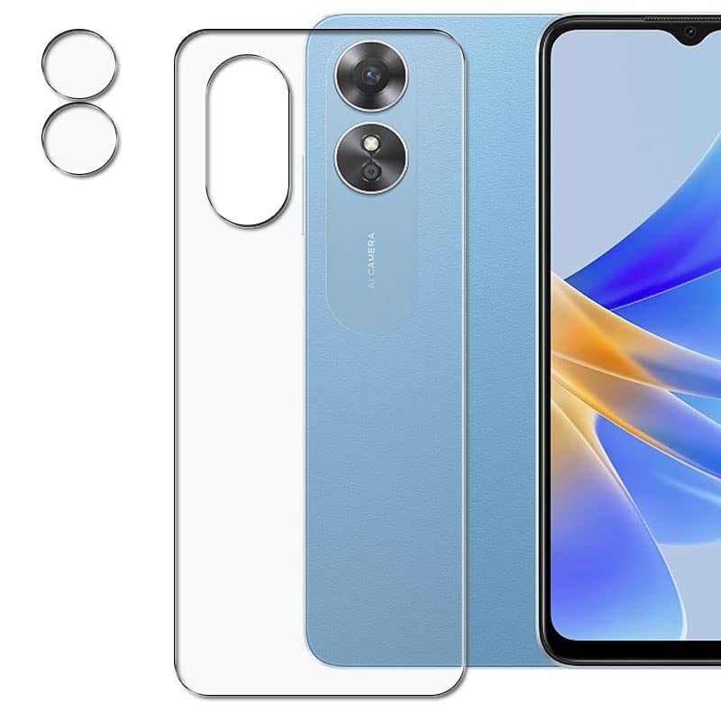 ABCDEFG Domchi Compatible for Oppo A17 Back & Camera Lens Unbreakable 5D Screen Protector glass guard 46mm, full screen covered full protection(ITS NOT TEMPERED GLASS) (B0BGM8HQT7) Amazon Price History, Amazon Price Tracker