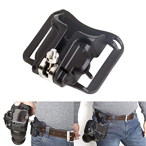 Fotasy Fast Loading Camera Waist Belt Holster Quick Strap Buckle Hanger for Canon