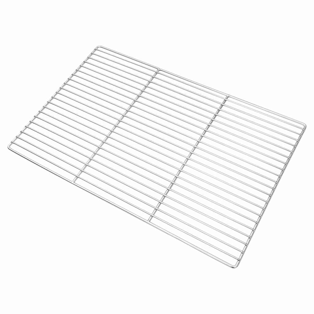 vidaXL Ruszt grillowy 60 x 40 cm Stal nierdzewna srebrny
