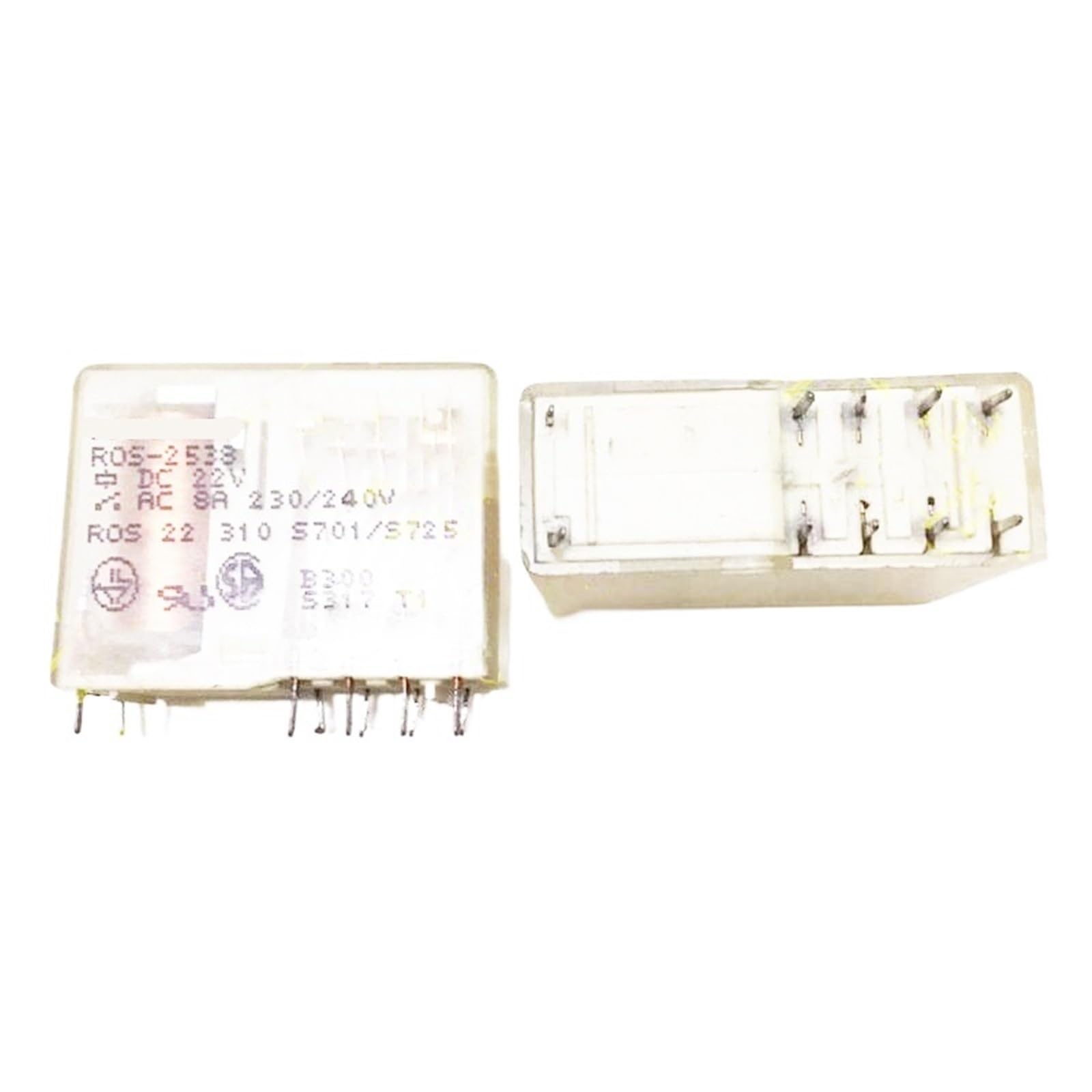 Relais électromécanique ROS2538DC22V de rechange pour circuit 8A