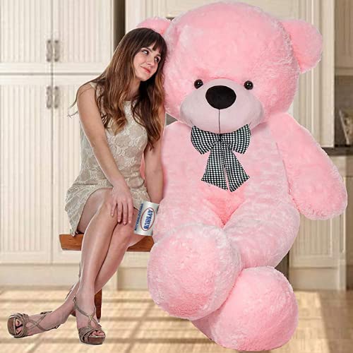 AVS Hippo Animal Soft Cuddly Plush Cartoon Character Soft Toy Lovable Huggable Birthday Gift Babies for New Born, Girls, Boy, Home Decor (Size 30 cm) (Pink) Valentine Day