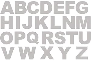 EORTA 26 Pcs Alphabet Stencils - Form Frosting Words Toppers