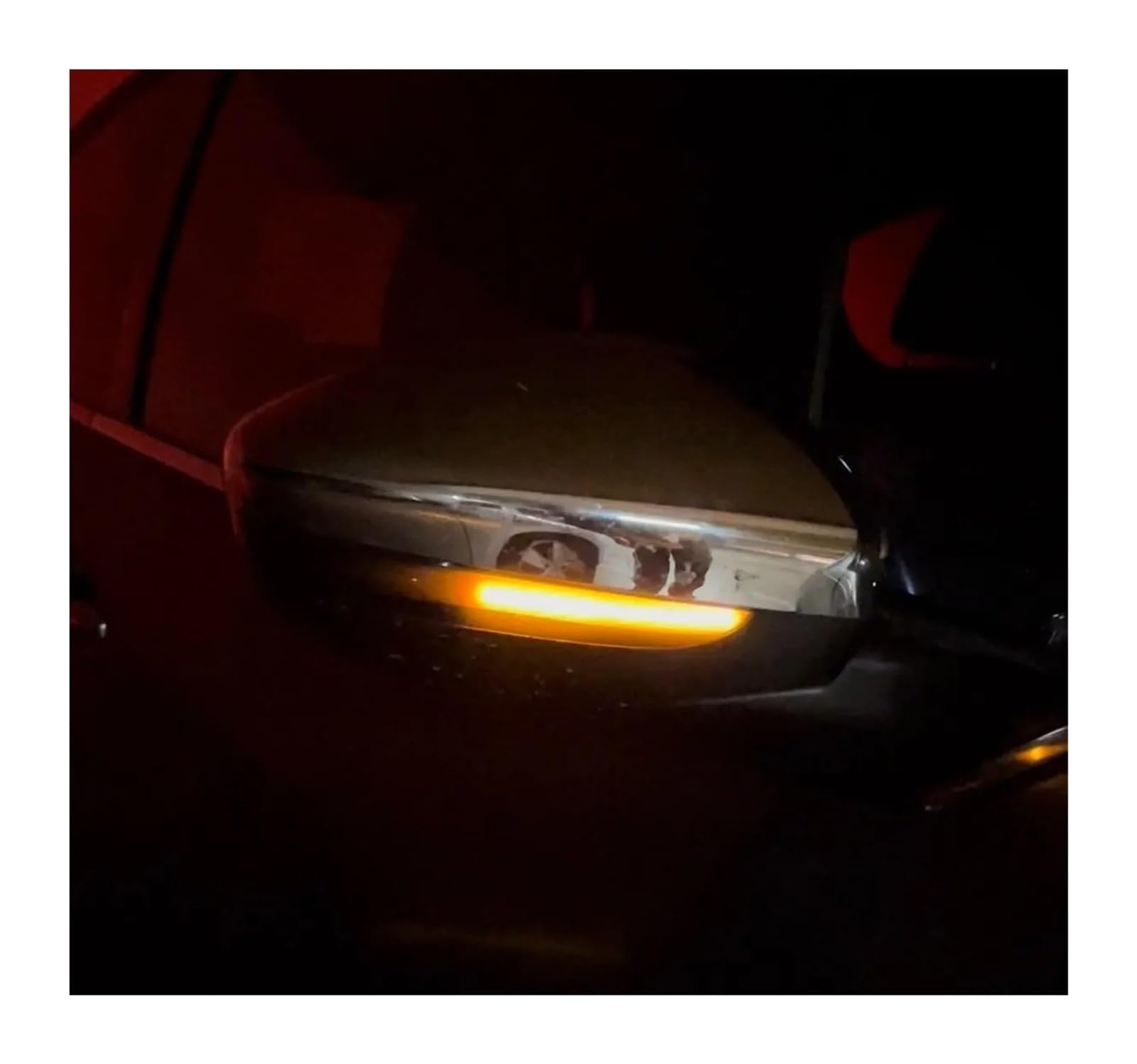 Signal Indicateurs lumières Pour P&eugeot 208 2008-2019- Clignotant LED Dynamique Feu Position Latéral Clignotant(Smoked Lens)