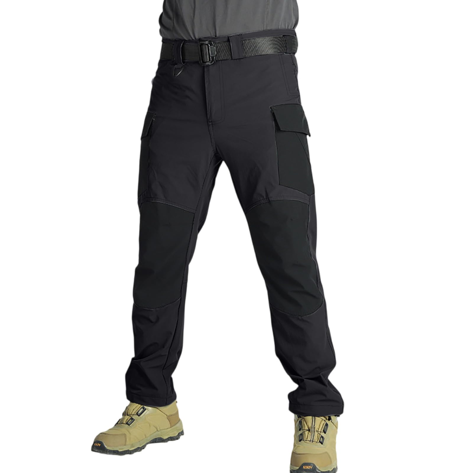 Générique Pantalon Cargo Homme Décontracté Tactique Camouflage Treillis Pantalon De Travail Homme Bucheron Slim Pants avec Poches
