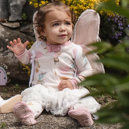 Image of Burt's Bees Baby unisex-baby Sleep & Play, Organic One-piece Romper-jumpsuit Pj, Zip Front Footed Pajama