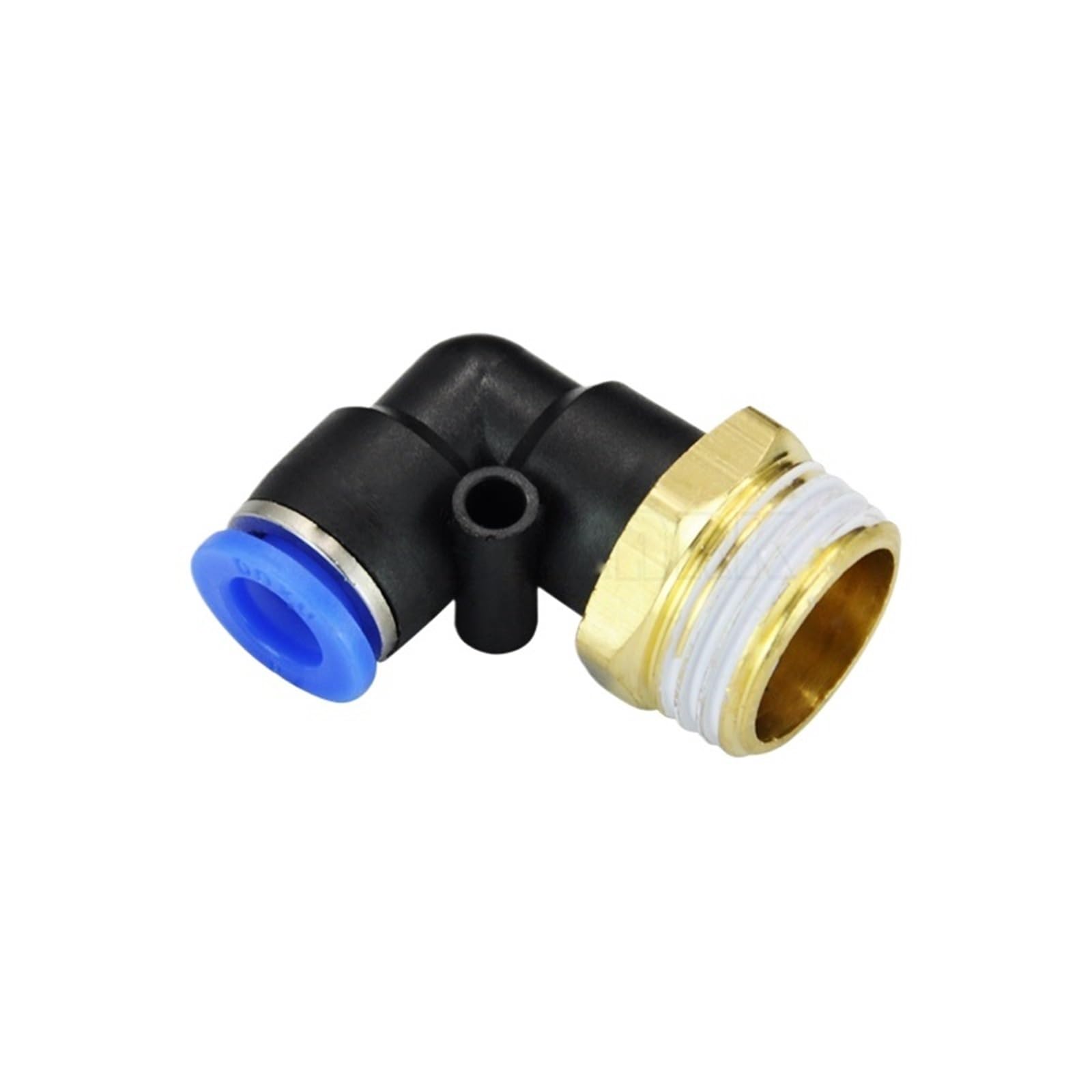 Connettori per tubi d'aria, PL8-04 Raccordi rapidi pneumatici con filettatura 1/2" da 10 pezzi da 8 mm