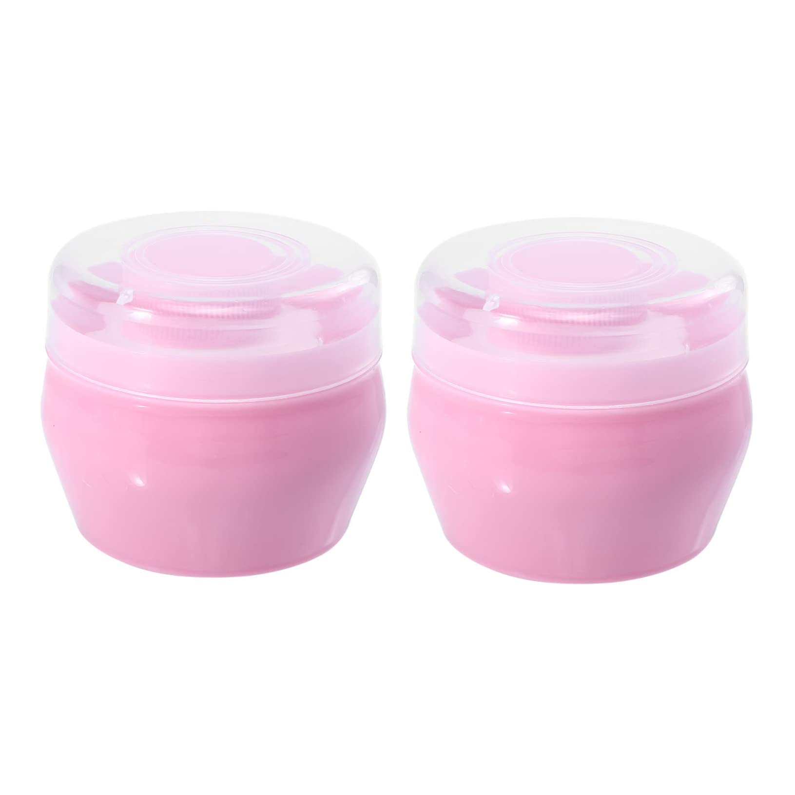Healeved Newborn Puff Talcum Powder Puff Container Soft and Gentle for After Bath