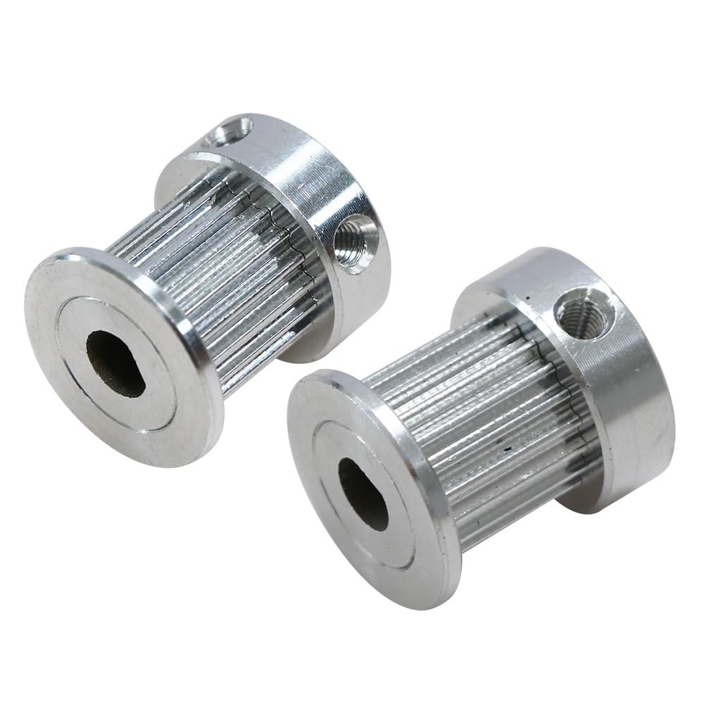 1/5/10 pezzi HTD3M 12 denti puleggia dentata 3M foro 4/5/6/6,35 mm larghezza cinghia 6/10/15 mm 12 denti 3M puleggia sincrona passo ruota 3 mm 12 denti(6mm,5pcs/6mm)