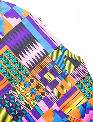 Image of SHENBOLEN Women African Print Jacket Dashiki Traditional Top Dress