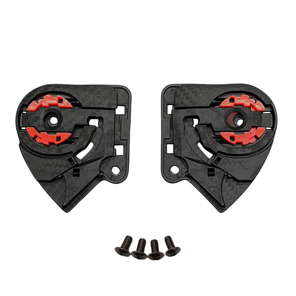 Helmet Visor Base Plate for,Sedici Strada 3,Helmet Gear Base Plate Replacement Povit Kit compatible with Citation,Sedici Strada 2,Sedici Strada 3,FT2 Vector,FF801,FF397