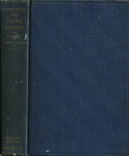 Composition for College Students B00INR2P4G Book Cover