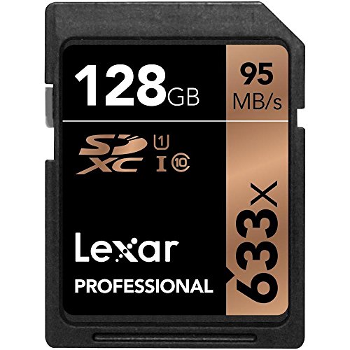 Lexar Professional 633x 128GB SDXC...
