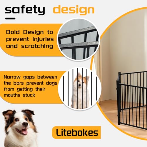 Dog Playpen Indoor, 4 6 8 Panels Metal Dog Fence,Playpen for Medium/Small Dogs, Portable Pet Puppy Playpen for Indoor Outdoor (4 Panels) Dog Playpen Indoor, 4 6 8 Panels Metal Dog Fence,Playpen for Medium/Small Dogs, Portable Pet Puppy Playpen for Indoor Outdoor (4 Panels)