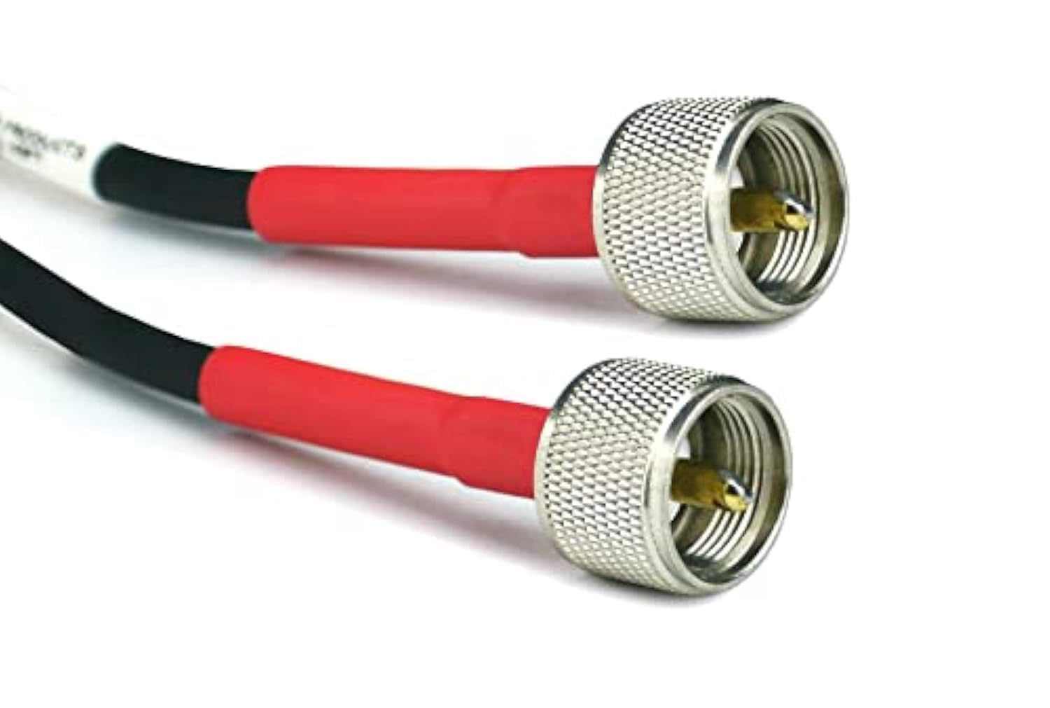 Extreme Consumer Products Cable Experts RG-8X Coax Cable - 100 FT PL259 M/M Connectors - Heavy Duty Indoor/Outdoor Weatherproof Jumper Cables - CB, Ham Radio, Short Wave Radio - HF, VHF, UHF