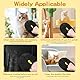 Azhong toys Fellmagnet, Fellhandschuhe Fingerlos Katze- Wiederverwendbare Fell Magnet Handschuhe, Katzen Handschuhe Fellpflege Für Glattes und Gesundes Fell Für Kleidung, Sofas (2 PCS)