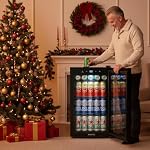 BODEGA Beverage Refrigerator Cooler, Under Counter Fridge Hold 120 Cans, Built-in and Freestanding Beverage Cooler Glass Door, Beverage Fridge Beer Fridge Perfect for Beer, Soda, Water.