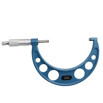 SHAHE 4-5''/100-125mm 0.01mm Outside Micrometer Gauge Micrometer Measuring Tool 5201-125A