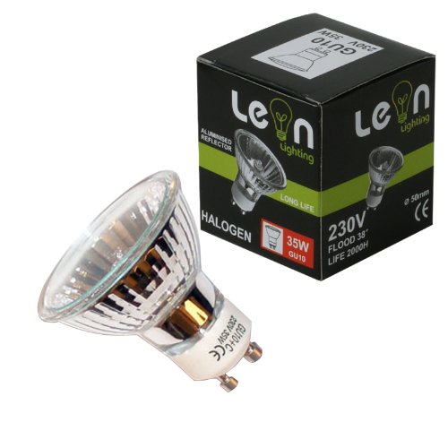 Leonlighting - Lampadine alogene da 220-240 V, 35
