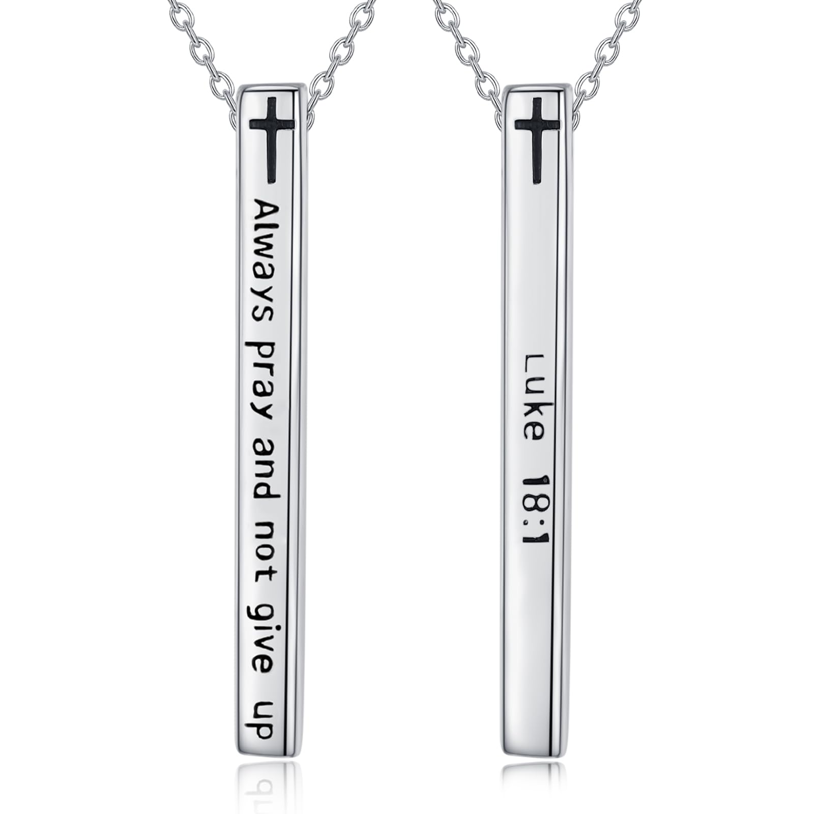 Ciondolo da uomo in argento Sterling 925, con incisione personalizzata, unisex, idea regalo per uomini e donne, Argento sterling