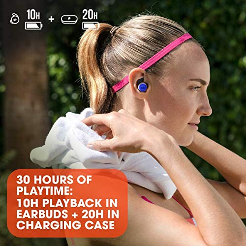 JBL Reflect Mini NC TWS – Écouteurs de sport bluetooth sans fil à Réduction de Bruit et étui de recharge – Étanches à l… - Les Beatles, Paul McCartney, John Lennon, RIngo Starr, George Harrison JBL Reflect Mini NC TWS – Écouteurs de sport bluetooth sans fil à Réduction de Bruit et étui de recharge – Étanches à l… – Image 6