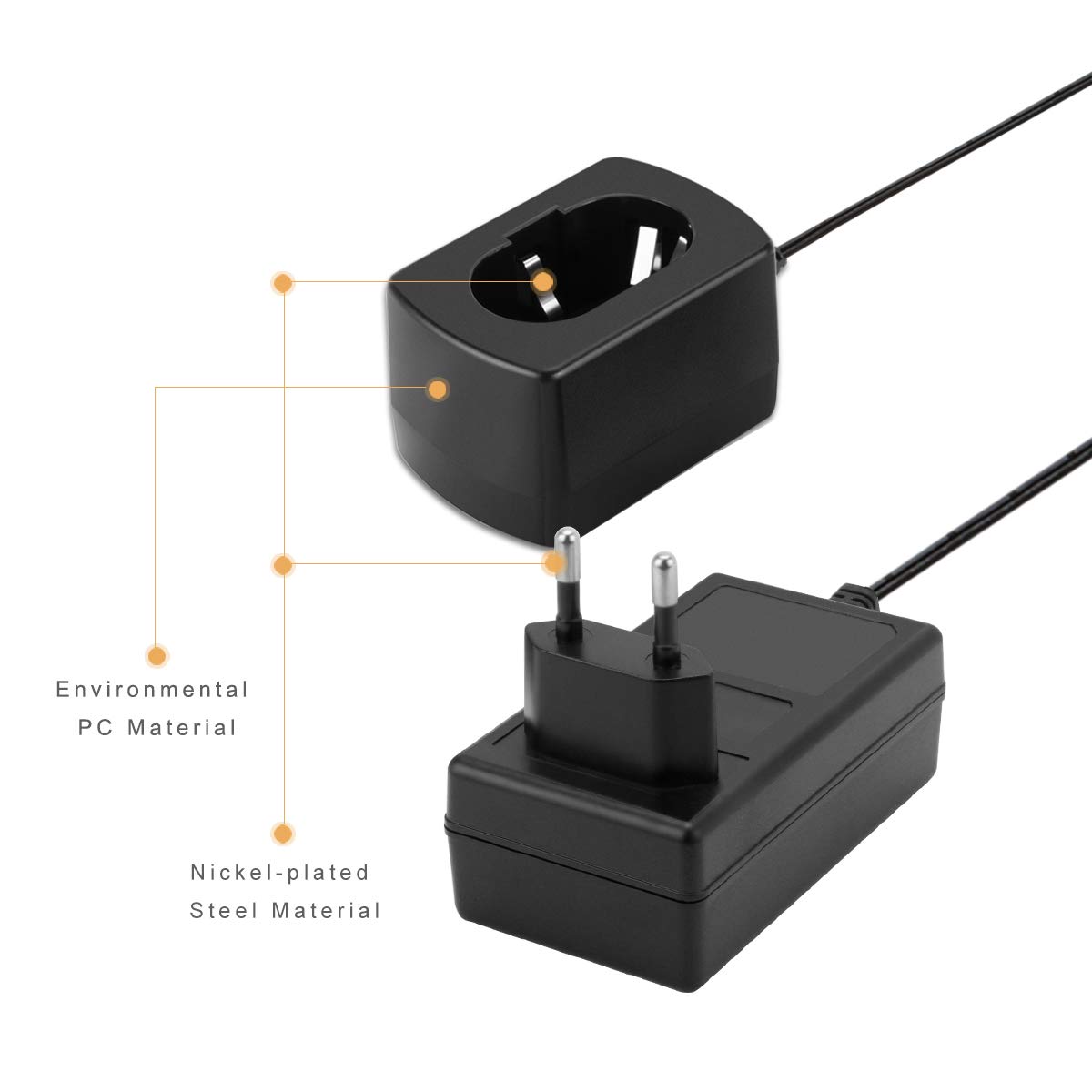 Shentec 1.2V-18V Caricabatterie Compatibile con Makita Batterie Caricabatterie 7,2V 9,6V 12V 14,4V 18V Ni-MH Pod Batterie