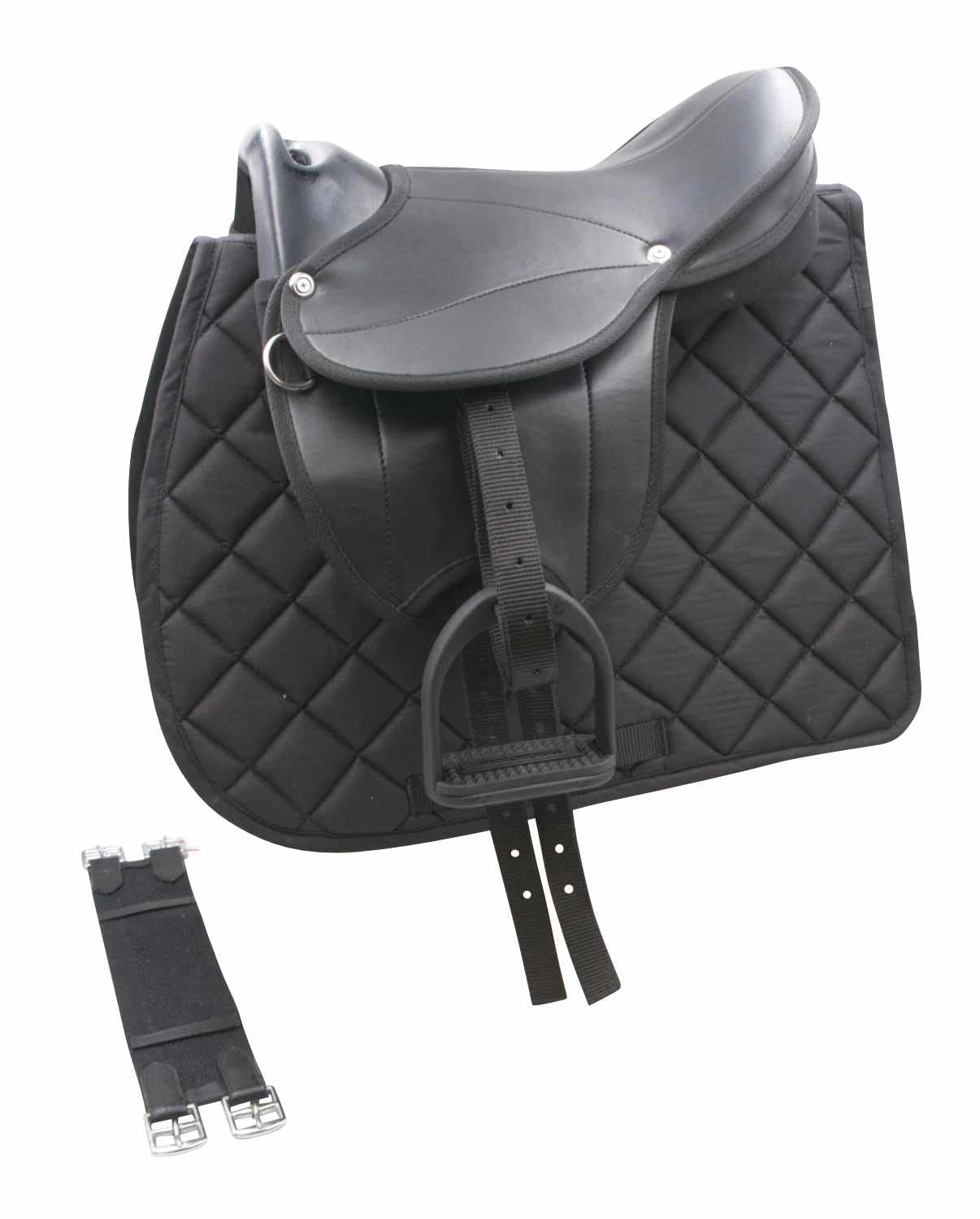 AMKA Pony-Shettysattel Set Kirana komplettes Set auch für Holzpferde