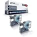 Produktbild 2x Kompatible Schriftbänder für Dymo D1 40913 Labelwriter400Duo 1000 Plus 2000 3500 5500 Pocket S0720980 9 mm x 7m Farb Kassette schwarz-weis - Easy Print Serie