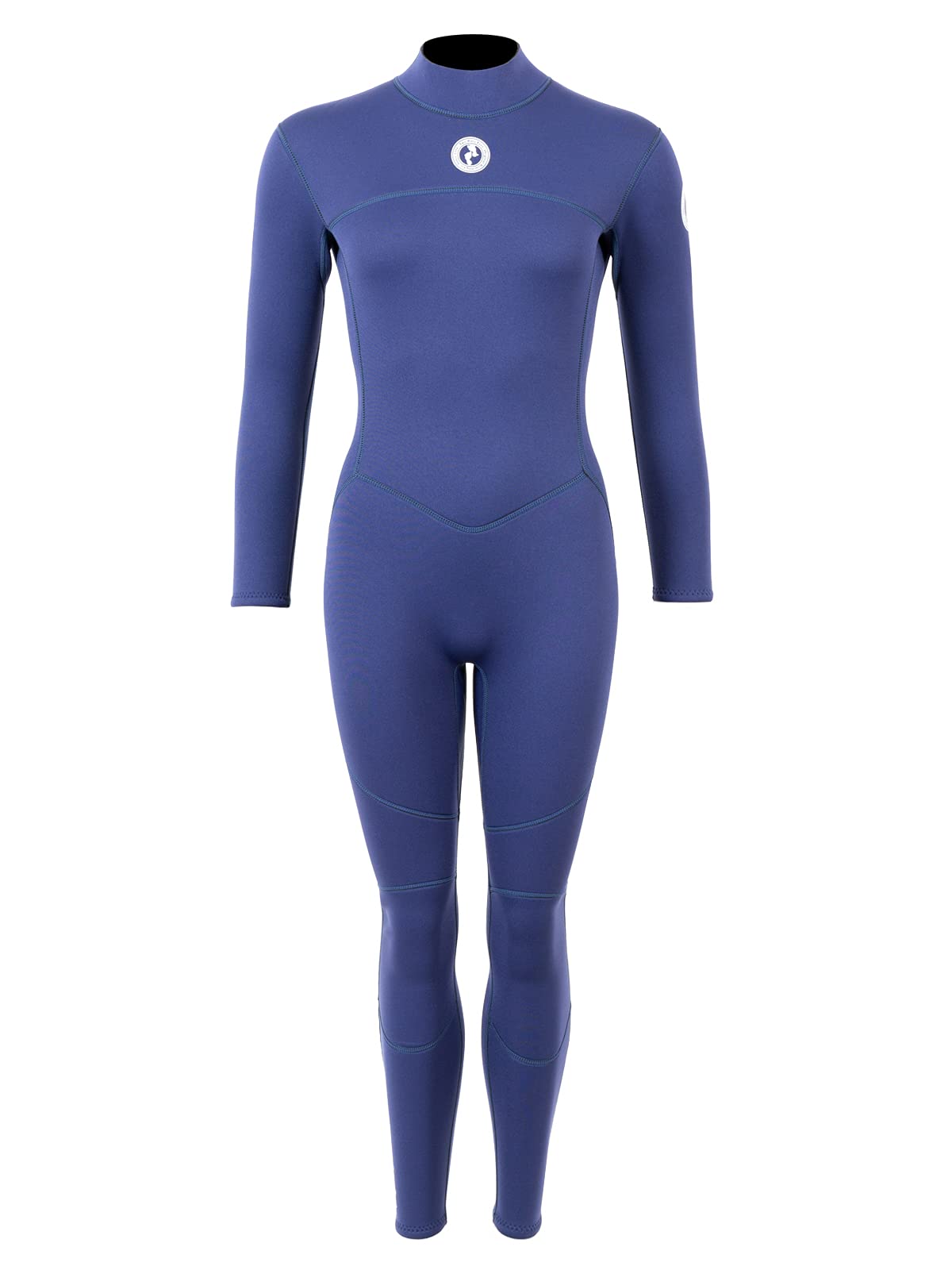 Two Bare Feet Women’s 2.5mm Thunderclap Full Length Summer Wetsuit – Superstretch Neoprene Back Zip for Surfing, Paddleboarding & Open Water Swimming (Navy, 2XL) — image 1