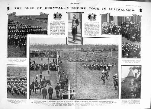 original old antique victorian print DUC 1901 LES CORNOUAILLES MELBOURNE MORRISON LITTLEBOURNE original old antique victorian print DUC 1901 LES CORNOUAILLES MELBOURNE MORRISON LITTLEBOURNE