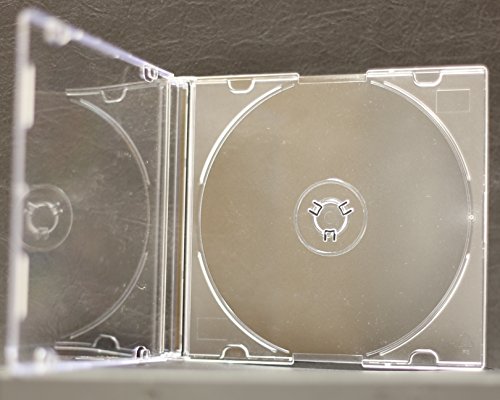 Americopy 5.2mm Slim Jewel Cases - 100 Pack (CLEAR)