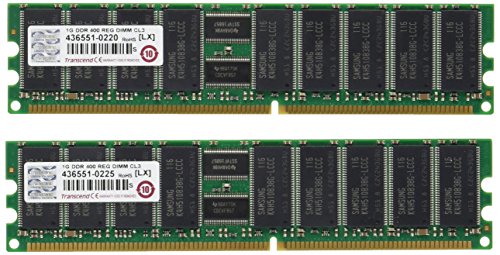 Transcend 2GB kit( 1GB DDR 400 REG-DIMM 2g ) TS2GIB3234 (IBM eSEVERxSERIES 326Ή 73P3234/73P3237)}CN~^CIE