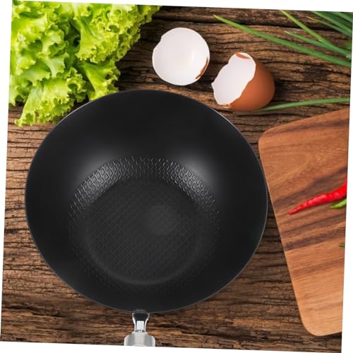 Wok mini de hierro forjado Mobestech negro miniatura 7