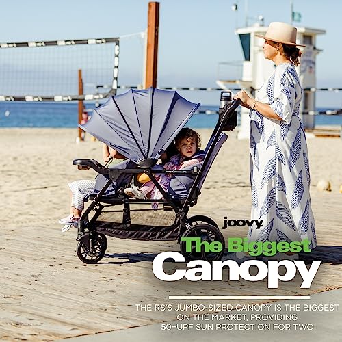 Joovy Caboose Rs Sit & Stand Double Stroller For Children Up To 55 Lb. With All-Terrain Wheels thumb #5