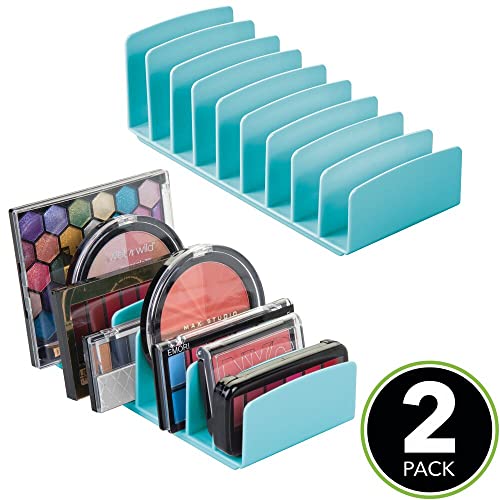 MDesign Set da 2 Porta Trucchi in plastica