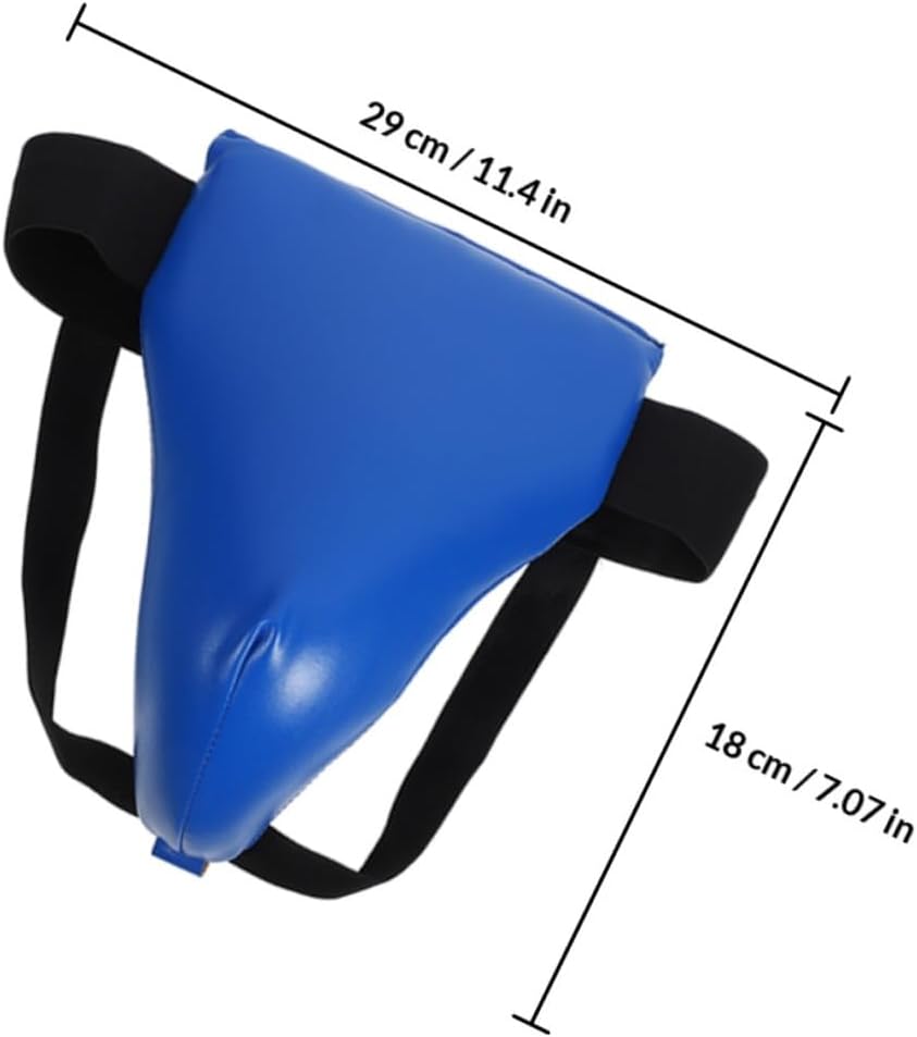 UPKOCH 2pcs Groin Protector Boxing Groin Guard Breathable Wear-Resistant Crotch Fighting Protector for Taekwondo Martial Arts Training