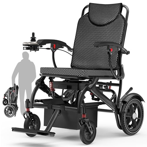 Electric Wheelchairs for Adults, Support 350 LBS, Only 36LBS Weight,15 Miles Range, Airline Approval