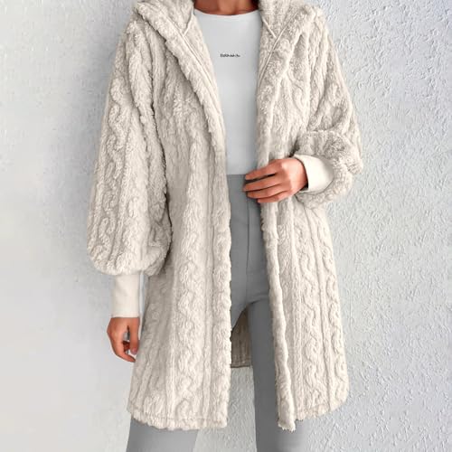 Women's Jackets Long Sleeve Coats Clothing Winter Hooded Clothes - image 3