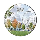 canada 3d montreal magnete da frigorifero souvenir cristallo vetro magnete viaggio souvenir collezione regalo casa cucina decorazione