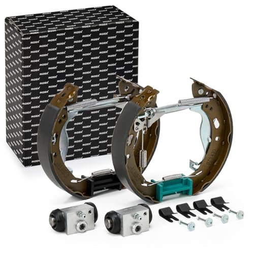 RIDEX 3859B0278 Kit frenos disco de tambor Trasero con cilindro de freno de rueda con accesorios compatible con FORD Fiesta Mk6 Hatchback CB1, CCN, JA8, JR8