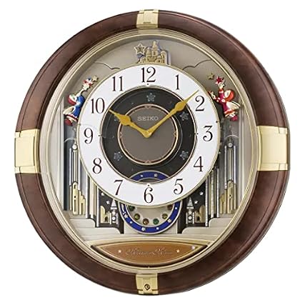 SEIKO Melodies in Motion Wall Clock, Trumpeting Angels product image