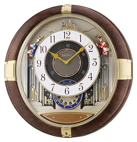 SEIKO Melodies in Motion Wall Clock, Trumpeting Angels