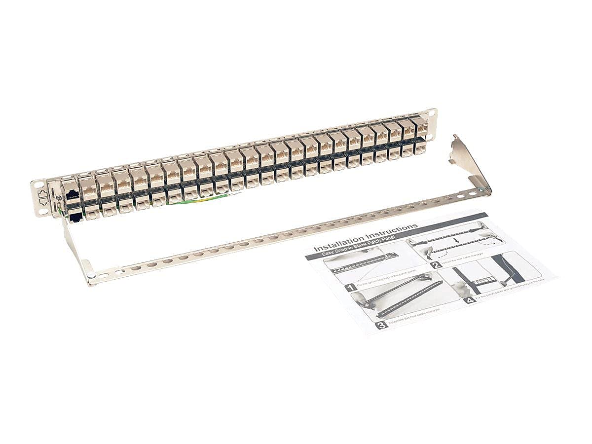 Amazon.com: Tripp Lite 48-Port Cat6a Patch Panel STP