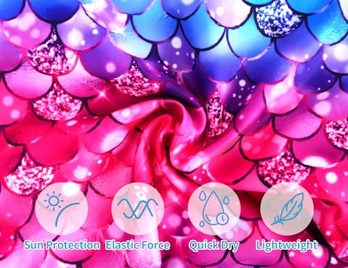 Image of TENVDA Girls Swimsuit Summer Beach Sport Halter Bathing Suits One Piece Swimwear for 2-12 Years Old Kids